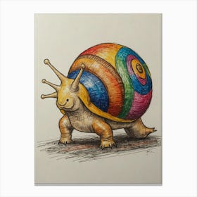 Pokemon Snail Canvas Print