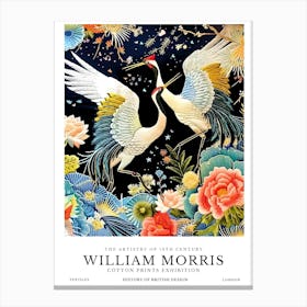 William Morris Exhibitions Birds Series 29 Canvas Print