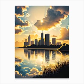 Sunset Canvas Print