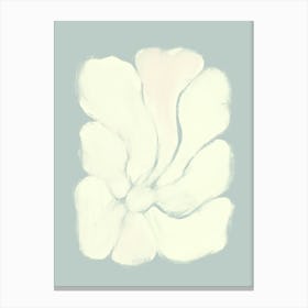 White Flower 2 Canvas Print