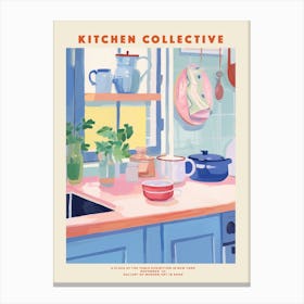 Kitchen Collective Canvas Print