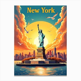 New York City 4 Canvas Print