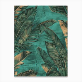 Tropical Leaves 51 Canvas Print