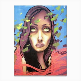 Graffiti Art 3 Canvas Print