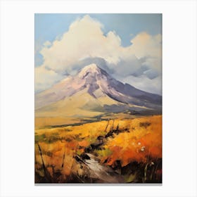 Mount Ararat Turkey 3 Mountain Painting Canvas Print