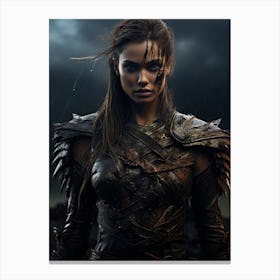 Fantasy Woman Warrior Canvas Print