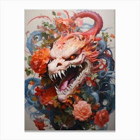 Dragon Head Canvas Print