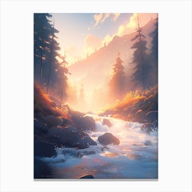 Early morning Canvas Print