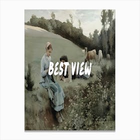 Best View Canvas Print