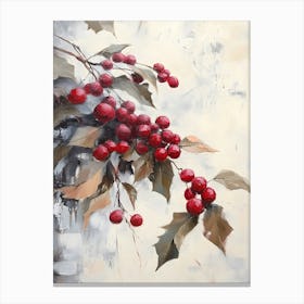 Holly Berries 3 Canvas Print