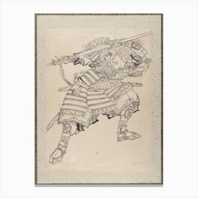 Album Of Sketches (1760–1849) Painting, Katsushika Hokusai 1 Canvas Print