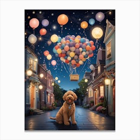 Labradoodle Dream Canvas Print