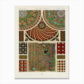 Middle Ages Pattern, Albert Racine (9) Canvas Print