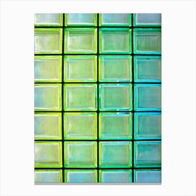 Glass Cubes Canvas Print