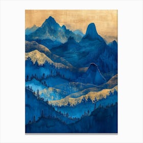 Chinese Mountains 21 Canvas Print