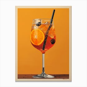 Aperol Spritz Art Print 421 Canvas Print