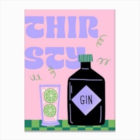 Gin And Tonic 5 Canvas Print