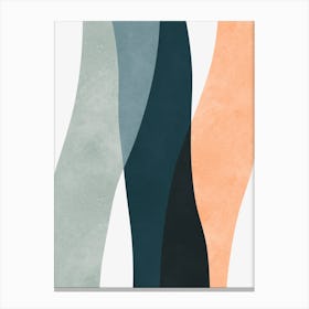 Abstract boho shapes 3 Canvas Print