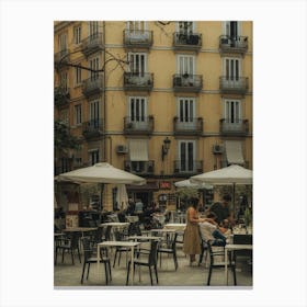 Spain street scene Canvas Print