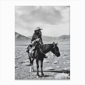 Cowboys Vintage Style Canvas Print