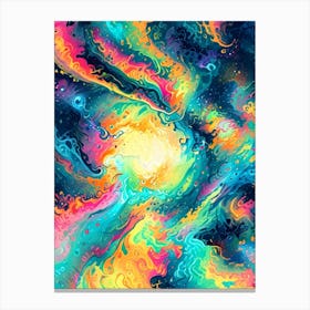 Psychedelic Painting 2 Canvas Print