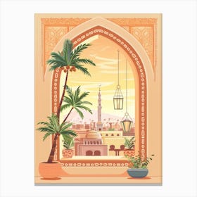 Islamic Arabic Background 1 Canvas Print