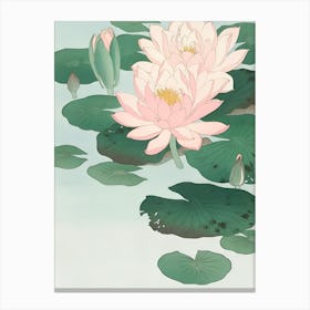 Water Lilies 12 Canvas Print