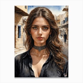 Israeli Woman 4 Canvas Print
