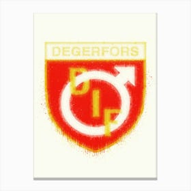 Degerfors Allsvenskan Sweden Canvas Print