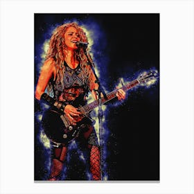 Spirit Of Shakira Canvas Print