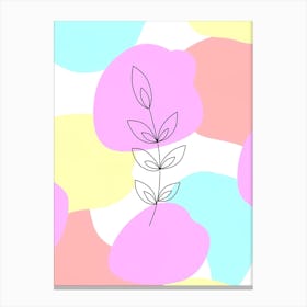 Abstract Painting Canvas Print