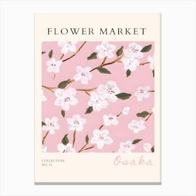 Flower Market 37 Canvas Print