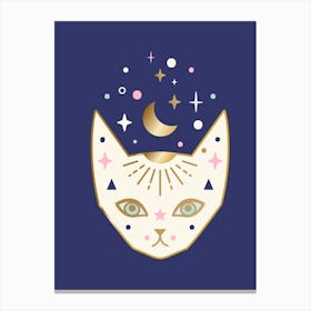 Magic Cat Canvas Print
