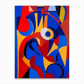 I See You Geometric Abstract Canvas Print