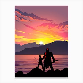 God Of War 3 Canvas Print