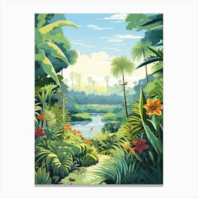 Fairchild Tropical Botanical Garden 2 Canvas Print