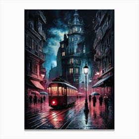 Night In The City Canvas Print Canvas Print