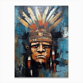 Native Echoes: Exploring Indigenous Inspirations Canvas Print