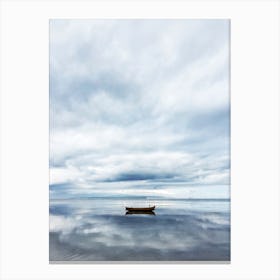 Boat On The Water Canvas Print