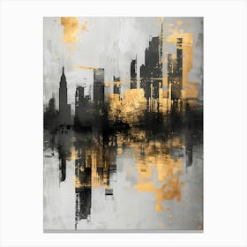 New York City Abstract Canvas Print