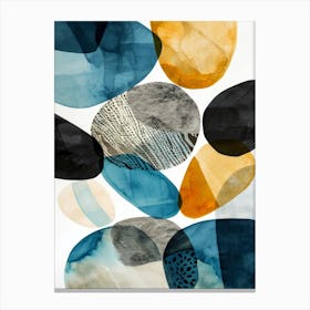 Abstract Watercolor Painting Canvas Print