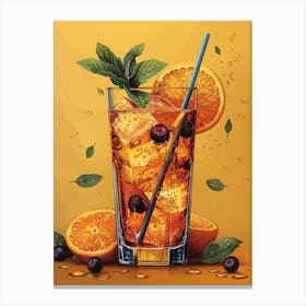 Iced Tea 12 Canvas Print