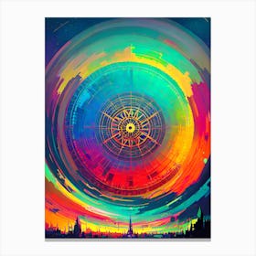 City In The Sky 8 Canvas Print