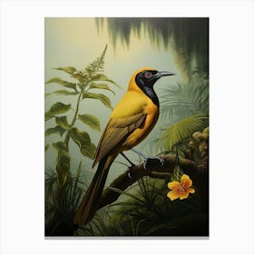 Tropical Symphony: Wilson's Bird-of-Paradise Decor Canvas Print