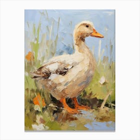 Bird Painting Duck 1 Canvas Print