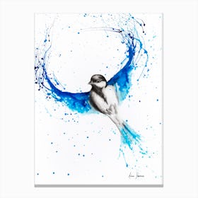 Bird of Ballet Canvas Print