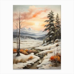 Winter Landscape 31 Canvas Print