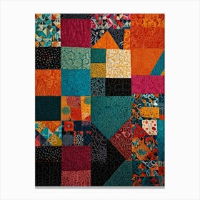 Quilted Wall Hanging 3 Canvas Print