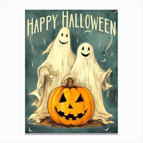 Happy Halloween Canvas Print