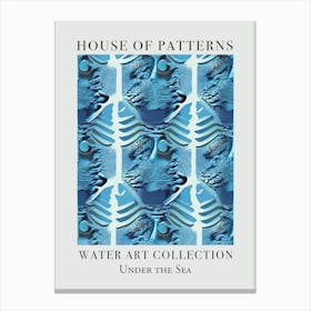 House Of Patterns Under The Sea Water 27 Canvas Print